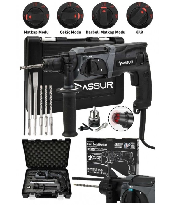 ASSUR PLUS KIRICI DELİCİ MATKAP